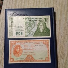 Notes Two  Eire  Banknotes