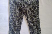 River Island green and black trousers