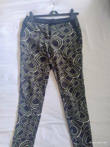 River Island green and black trousers