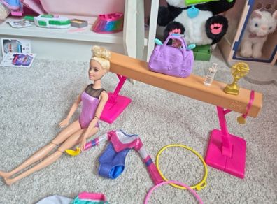 Barbie gymnastics