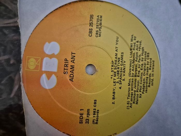 Adam and the Ants /Adam Ant collection