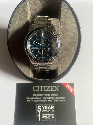 Citizen eco drive watch perpetual calendar solar power brand new