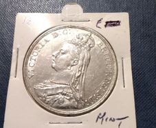 Victorian Silver Crown