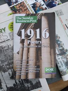 booklet  of 1916 revolution in verse plus various paper supplements as per photos. None are complete sets