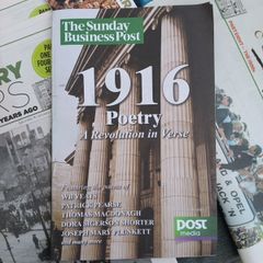 booklet  of 1916 revolution in verse plus various paper supplements as per photos. None are complete sets