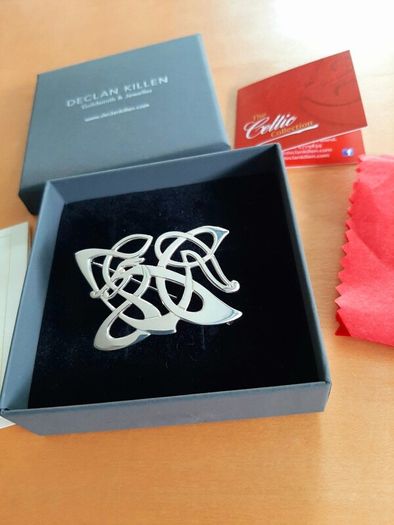 Declan Killen silver brooch (BNIB)