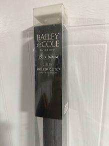 Bailey & Cole Blackout Roller Blind - Grey