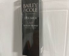 Bailey & Cole Blackout Roller Blind - Grey