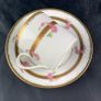 Antique Pink Rose Garland Demitasse Cup and Saucer Image 5