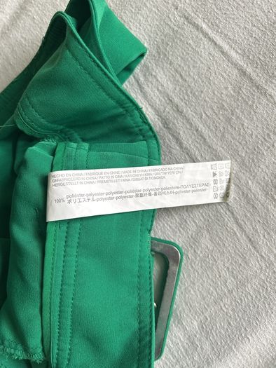 Stradivarius casual green shorts