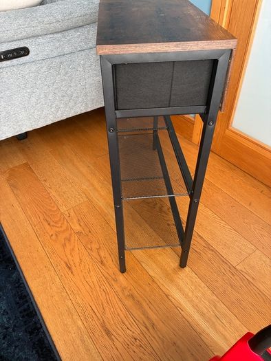 2 Drawer Hall Table Shoe Storage