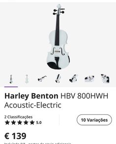 Harley Benton electric violin