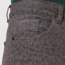 TOM TAILOR women's Alexa slim jeans with leopard print 1022793, dark gray, 25W / 32L Image 8