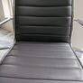 Office Chair - Black Leather Image 2