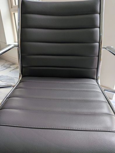Office Chair - Black Leather