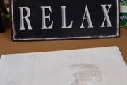 Sign "relax"