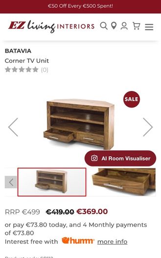 corner TV unit