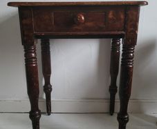 19th century pine table