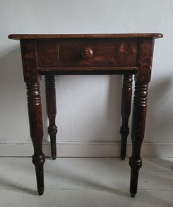 19th century pine table