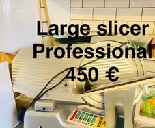 Meat and salami slicer professional for home or restaurant use