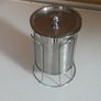 .Stainless steel kitchen fridge storage containers with biscuits container, like new. Keeps food fresh for long. Image 7