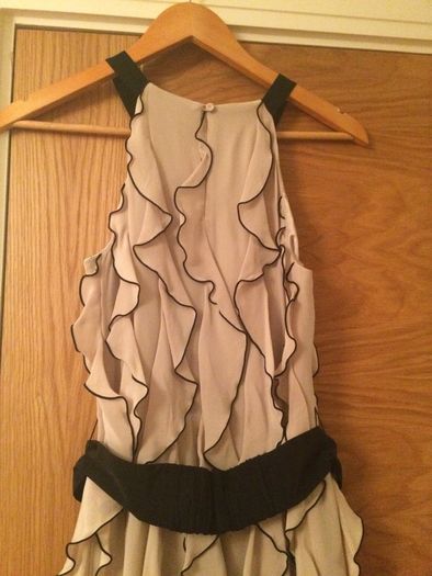 Coast Dress - Nude & Black