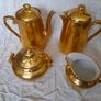Tea & coffee Royal.Worcester gold lustre set Image 2