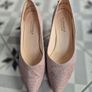 Peter Kaiser sparkly rose gold heels Image 7