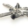 Vintage 1989 Sterling Silver Fairy Brooch, Full Birmingham Hallmarks Image 7