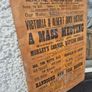 1891 antique original Labourers union poster Image 2