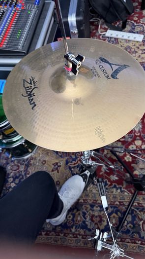 Zildjian A custom Hi hat 14"
