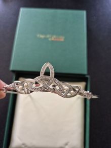 Silver Toned Tiara