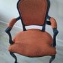Vintage Upholstered Chairs Set of Two Image 3