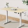 Height Adjustable Electric Standing Desk, 48 x 24 Inches Sit Stand up Desk, Memory Computer Home Office Desk Image 3