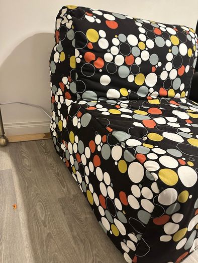 Chair bed transformer