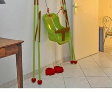 foldable baby swing