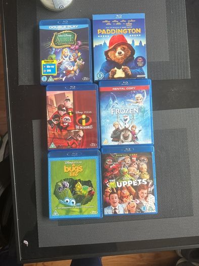 Disney Selection of blu rays