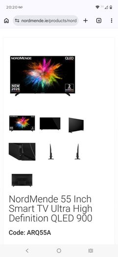 Nordmende 55 inch TV
