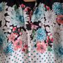 Zara Floral Polkadot Shirt Image 3