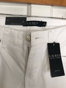 Ralph Lauren White Jeans