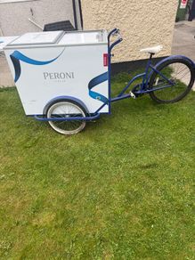 Ice cream freezer bike