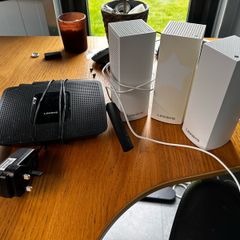 Linksys home networking mesh WiFi kit