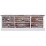 Hall Bench Brown 115x30x40 cm Wood Image 3