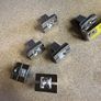 6 metal small knobs NEW Image 3