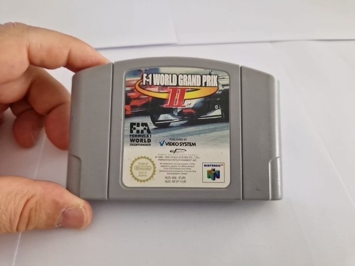F1 World Grand Prix II 2 Nintendo 64 N64 Games Original