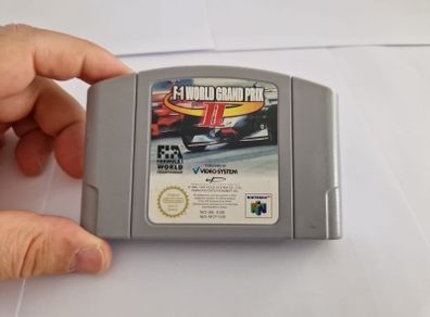 F1 World Grand Prix II 2 Nintendo 64 N64 Games Original