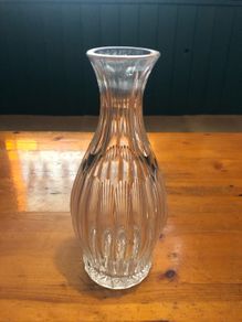 Crystal type vase / lamp