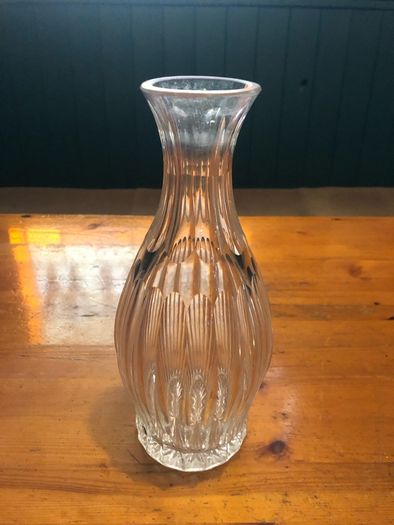 Crystal type vase / lamp
