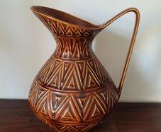 Mid-century kilrush pottery vase