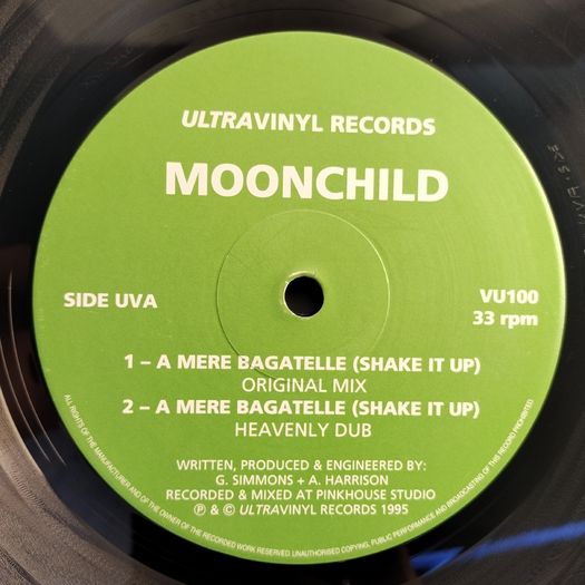Moonchild - Variations On A Theme - Ultra Vinyl - 90s Piano HOUSE Dublin CLASSIC!